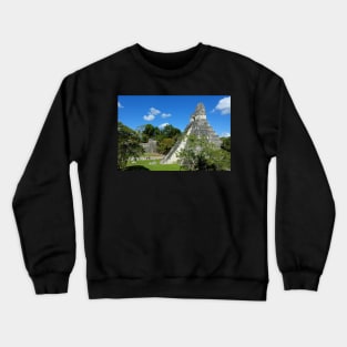 Guatemala - site archéologique de Tikal Crewneck Sweatshirt